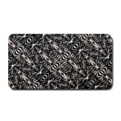 Modern Tribal Silver Ornate Pattern Print Medium Bar Mats by dflcprintsclothing