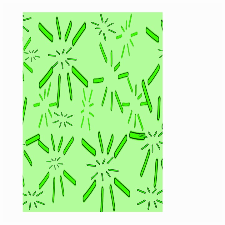 Electric Lime Large Garden Flag (Two Sides)