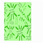 Electric Lime Large Garden Flag (Two Sides) Back