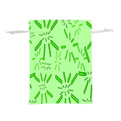 Electric Lime Lightweight Drawstring Pouch (s)