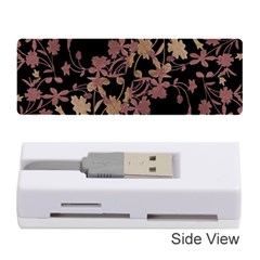 Dark Floral Ornate Print Memory Card Reader (stick) by dflcprintsclothing