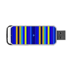 Blueyellow  Portable Usb Flash (two Sides) by Sparkle