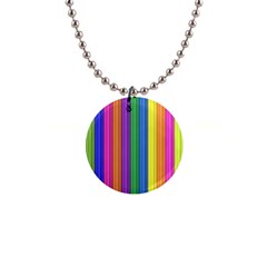 Colorful Spongestrips 1  Button Necklace by Sparkle