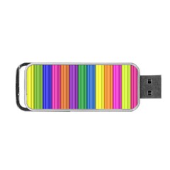 Colorful Spongestrips Portable Usb Flash (two Sides) by Sparkle