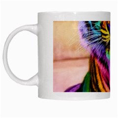 Rainbowtiger White Mugs by Sparkle