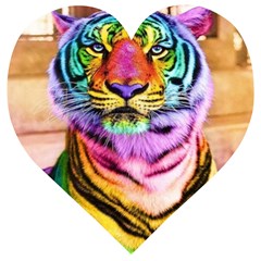 Rainbowtiger Wooden Puzzle Heart by Sparkle