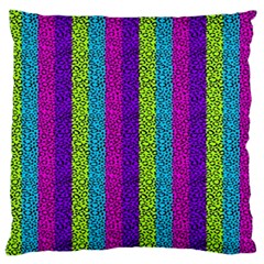 Glitter Strips Standard Flano Cushion Case (two Sides) by Sparkle