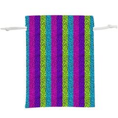 Glitter Strips  Lightweight Drawstring Pouch (xl) by Sparkle