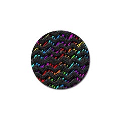 Rainbowwaves Golf Ball Marker (10 Pack)