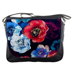 Flowers Pattern Messenger Bag by Sparkle