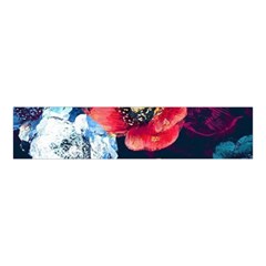 Flowers Pattern Velvet Scrunchie by Sparkle