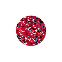 Handpaint Flowers Golf Ball Marker (4 Pack)