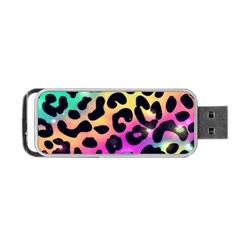 Animal Print Portable Usb Flash (two Sides) by Sparkle