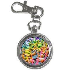 Rainbow Flamingos Key Chain Watches