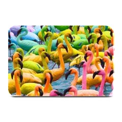 Rainbow Flamingos Plate Mats