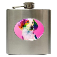 Rainbowdog Hip Flask (6 Oz) by Sparkle