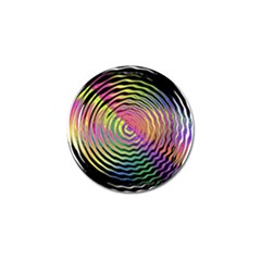 Rainbowwaves Golf Ball Marker (4 Pack)