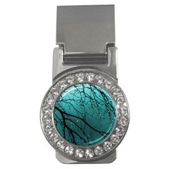 Raindrops Money Clips (cz)  by Sparkle