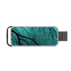Raindrops Portable Usb Flash (two Sides) by Sparkle