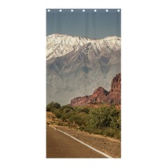 Empty Highway Landscape, La Rioja, Argentina Shower Curtain 36  X 72  (stall)  by dflcprintsclothing