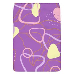 Abstract Purple Pattern Design Removable Flap Cover (s) by brightlightarts