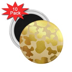 Glam Cow Print Pattern 2 25  Magnets (10 Pack) 