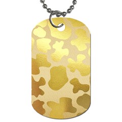 Glam Cow Print Pattern Dog Tag (one Side) by kellehco