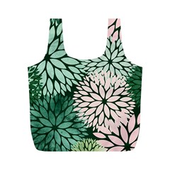 Dahlia  Full Print Recycle Bag (m) by Angelandspot