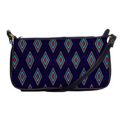 Colorful Diamonds Pattern3 Shoulder Clutch Bag by bloomingvinedesign