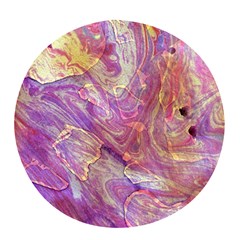 Marbling Abstract Layers Pop Socket (white)