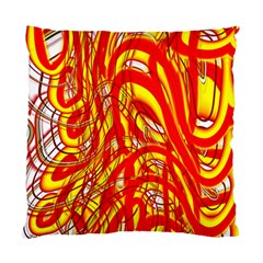 Fire On The Sun Standard Cushion Case (one Side) by ScottFreeArt