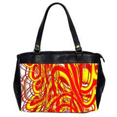 Fire On The Sun Oversize Office Handbag (2 Sides) by ScottFreeArt