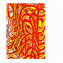 Fire On The Sun Large Garden Flag (two Sides) by ScottFreeArt