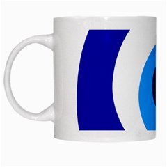 Evil Eye White Mugs