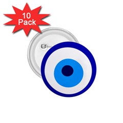 Evil Eye 1 75  Buttons (10 Pack)