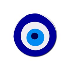 Evil Eye Rubber Coaster (Round) 