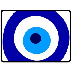 Evil Eye Fleece Blanket (large)  by abbeyz71