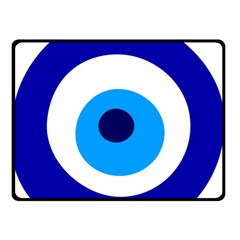 Evil Eye Double Sided Fleece Blanket (Small) 