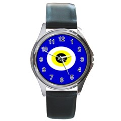 Evil Eye Round Metal Watch by abbeyz71