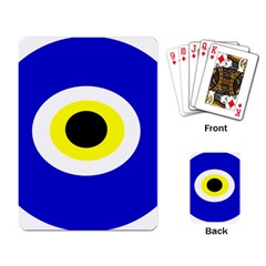 Evil Eye Playing Cards Single Design (rectangle) by abbeyz71