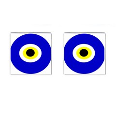 Evil Eye Cufflinks (square) by abbeyz71