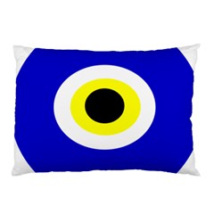 Evil Eye Pillow Case (two Sides) by abbeyz71