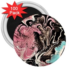 Paola De Giovanni-dragons Fire Iii 3  Magnets (100 Pack)