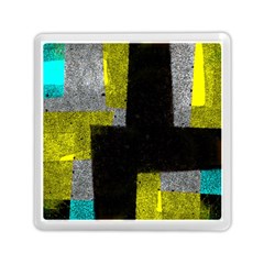 Abstract Tiles Memory Card Reader (square) by essentialimage