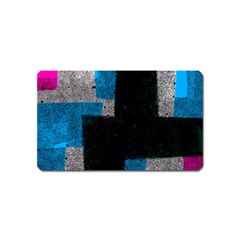 Abstract Tiles Magnet (name Card) by essentialimage