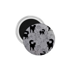 Grey Black Cats Design 1 75  Magnets by Abe731