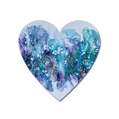 Sea Anemone Heart Magnet