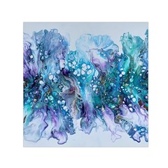 Sea Anemone Small Satin Scarf (square)