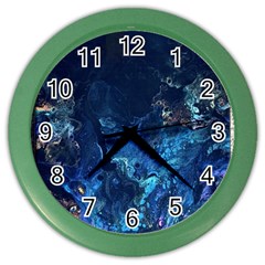  Coral Reef Color Wall Clock