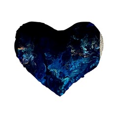  Coral Reef Standard 16  Premium Heart Shape Cushions